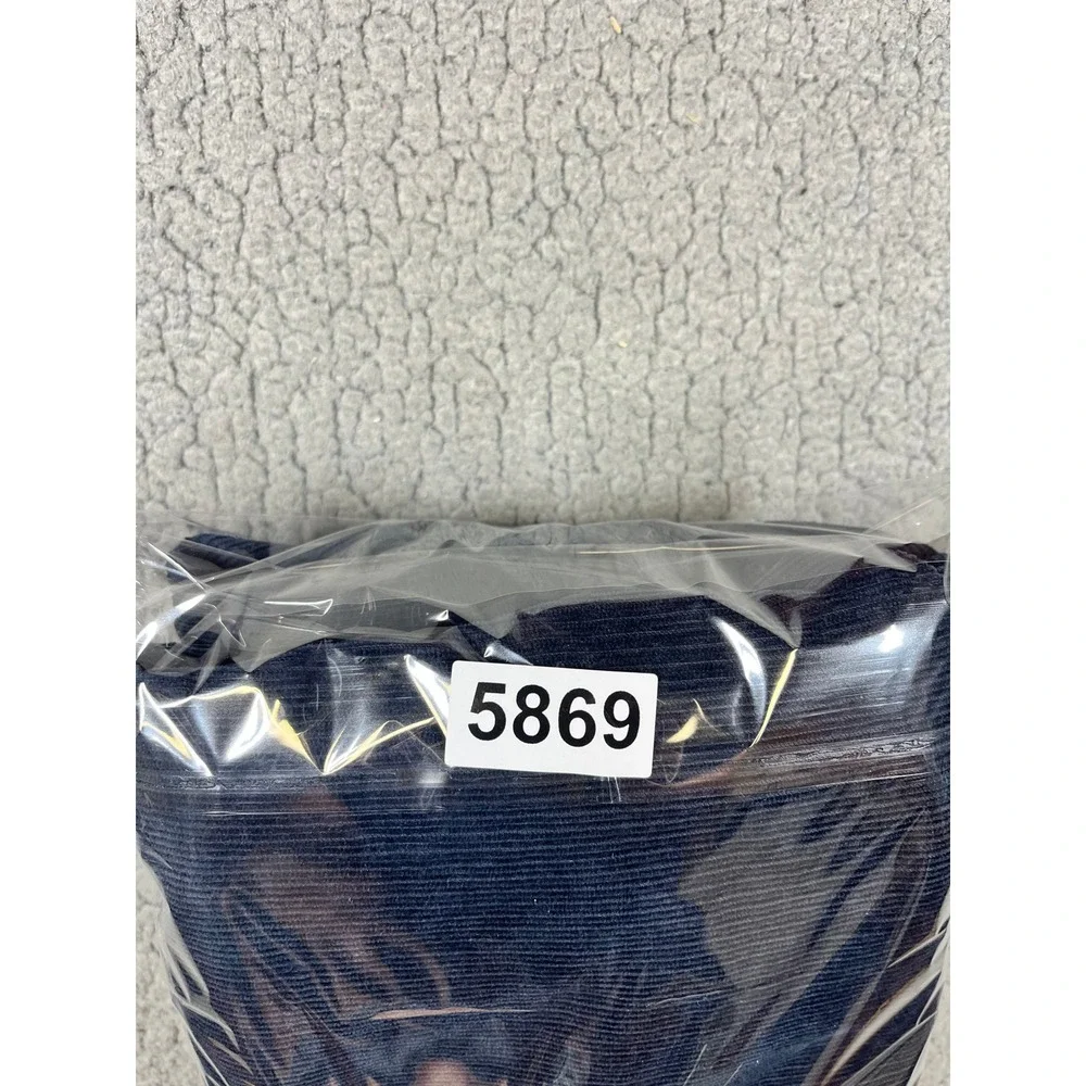 Levis 514 Straight Fit Corduroy Pants Mens 33x32 Navy Blue Stretch 00514-0729